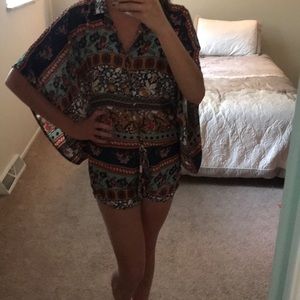 Boho chic romper